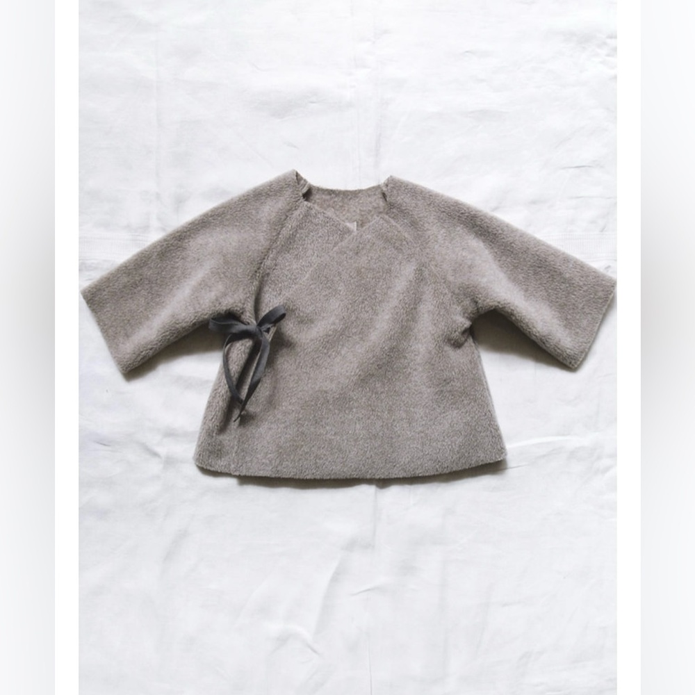 Makie Fleece Kimono Jacket